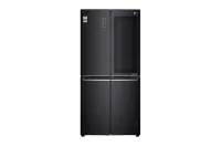 LG REFREGIRATEUR SIDE BY SIDE 4 PORTES 458L NOIR NO FROST AVEC AFFICHEUR LINEAR INVERTER 10 DE GARANTIE MOTEUR