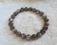 Bracelet véritable pierres naturelles pierres de lune gris 