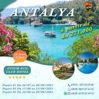 Voyage organisé Antalya