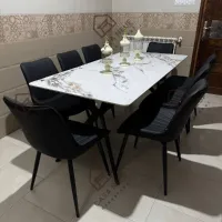 table de 8 chaises