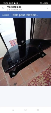 Table de télévision plasma 