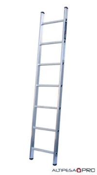 Echelle D'appui Simple Aluminium Altipesa 7-9-11-12 Marche Avec Barre Stabilisatrice Et Sans Barre