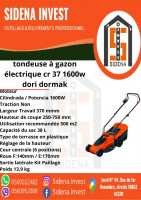 outillage-professionnel-tondeuse-a-gazon-electrique-dormak-cr-32-ls-zeralda-alger-algerie