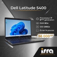 كمبيوتر-محمول-portable-dell-latitude-i7-8gen-5400-8go-ssd-256gb-14-chargeur-dorigine-عنابة-الجزائر