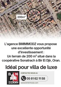 Vente Terrain Oran Bir el djir