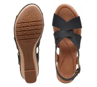 CLARKS Elleri Rae Black Nubuck