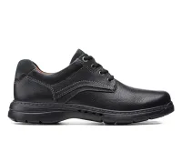 Clarks Un BrawleyPace Black Leather