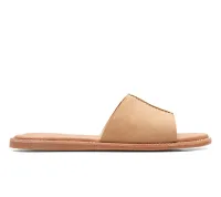 CLARKS Karsea Mule Light Tan Suede