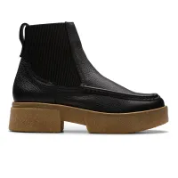 Linoso Top Black Leather