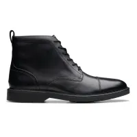 Aldwin Cap Black Leather