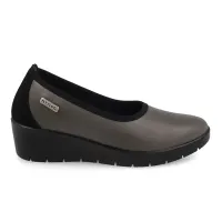 Synthetic Woman Shoe Anthracite