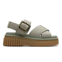 CLARKS Evamar Wish Light Green Sde