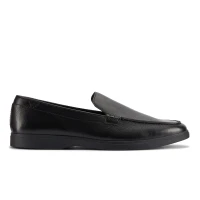 CLARKS Torford Easy Black Leather