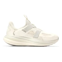 Og Quadstar Monk Strap Running Sneakers Silver Birch Dove Ivory