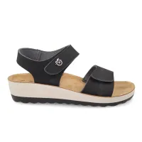 Synthetic Woman Sandal Black