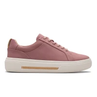 CLARKS Hollyhock Walk Mauve Nubuck