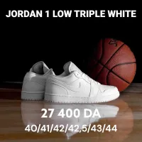 Air Jordan 1 Low Triple White Original 