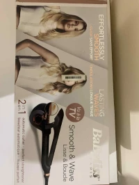 Lisseur boucleur Babyliss 