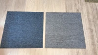 Moquette en dalle 50x50cm, revêtement sol