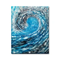 Vague de la mer, Tableau À L'huile
