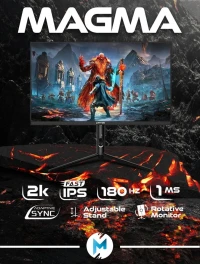 Ecran Gaming Matos MSG273 MAGMA 27" 2K Fast IPS 180hz 1ms GTG 
