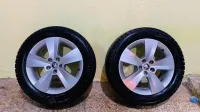 Jante alliage original skoda avec pneu par 16 trés bonne etat