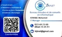 BUREAU D'ETUDES ET DE CONSEILS EN INFORMATIQUE
