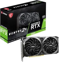  MSI RTX 3060 VENTUS 2X BLACK 12G OC GDDR6