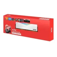  RAM DDR5 ADATA XPG LANCER RGB 16GB 6400MHZ - WHITE / BLACK