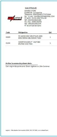JE METS EN VENTE UN PC AURES MINOTOR GAMING AVEC SON ECRAN + CLAVIER ET SOURIS GAMING OFERTES