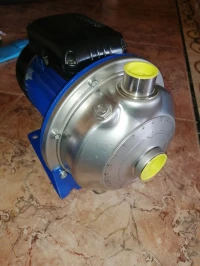 Pompe centrifuge en inox 