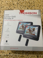 video-audio-players-double-lecteur-dvd-portable-thomson-pour-voiture-khenchela-algeria