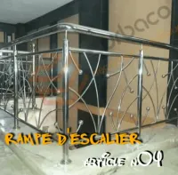 Rampe D'escalier en INOX