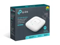 Point d'accès Wi-Fi double bande TP-LINK EAP225 AC1200 PoE Gigabit - Plafonnier