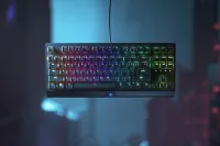 CLAVIER Razer BlackWidow V3 Tenkeyless  Switch jaune - US - Noir
