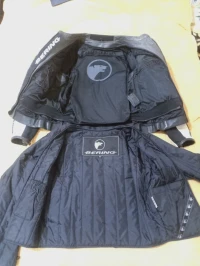 Veste moto cuir 