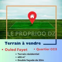Vente Terrain Alger Ouled fayet