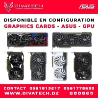 CARTE GRAPHIQUE ASUS DUAL GEFORCE RTX 4070 WHITE OC EDITION 12GB