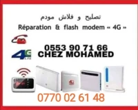 FLASH & RÉPARATION MODEM 4G