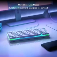 CLAVIER MECANIQUE GAMER RECHARGABLE WIRLESS + BT IMICE GK-690