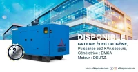 groupe electrogene 550 KVA DEUTZ " REMISE - 10% "