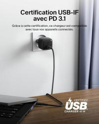 Chargeur Belkin 45W USB-C BoostCharge thumbnail 5