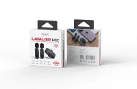 Double Microphone Yesido KR15 Type-c Lightning Cravate Sans Fil À Faible Latence Avec Récepteur 3en1