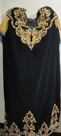 Robe traditionnelle en daim