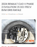 voitures-renault-clio-5-2024-evolution-mostaganem-algerie