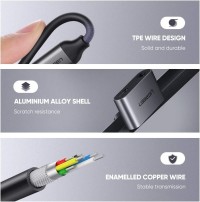 Adaptateur T  USB C vers 3,5 mm, écouteurs audio AUX 2 en 1 + charge PD Huawei + OnePlus + Xiaomi thumbnail 5