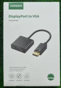 UGREEN CONVERTISSEUR DisplayPort DP MÂLE VERS VGA FEMELLE 