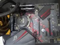 catre mere processeur Ram water cooling 