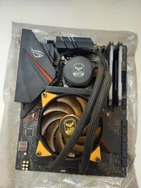 catre mere processeur Ram water cooling 