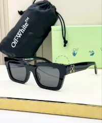 Lunettes solaires de luxe OFF- White 